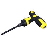 High-quality Double-headed T-shaped Ratchet Magnetic  Adjustable Telescopic Screwdriver