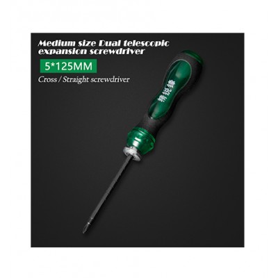 Magnetic Hand Tools Screwdriver 5*125mm Middle Size Telescopic Screwdriver High Quality Security